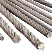 stainless steel wire ropes